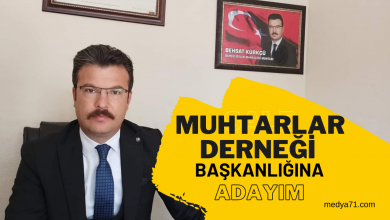 Photo of Muhtarlar Derneği Başkanlığına Adayım