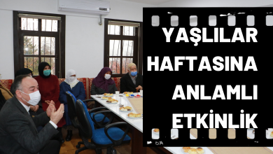 Photo of Yaşlılar Haftasına Anlamlı Etkinlik