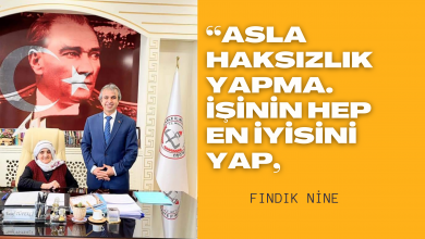 Photo of Fındık Nine Oğlunu Makamda ziyaret Etti,Bakın Neler İfade etti