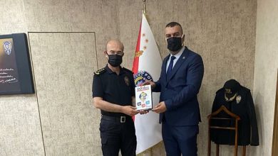Photo of Kırıkkale Ülkü Ocakları Başkanı Tuner Alp Tekin’den Emniyet Müdürü Günter Şenses’i Ziyaret Etti