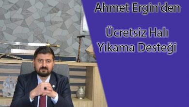 Photo of Ahmet Ergin’den Ücretsiz Halı Yıkama Desteği