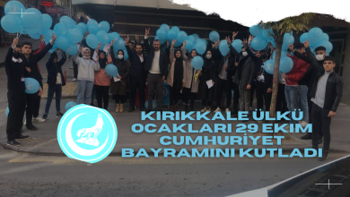 Photo of Kırıkkale Ülkü Ocakları 29 Ekim Cumhuriyet Bayramı’nda Balon Dağıtımı Yaparak Bayramı Kutladı