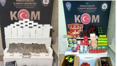 Photo of Kırıkkale Kaçakçılık Şube Müdürlüğü Kaçakçılığa Göz Açtırmıyor