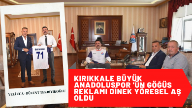 Photo of Kırıkkale Büyük Anadoluspor Göğüs Reklamı Anlaşması Yapıldı