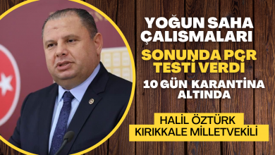 Photo of ÖZTÜRK, Yoğun Saha Çalışmaları Sonunda PCR Testi Verdi