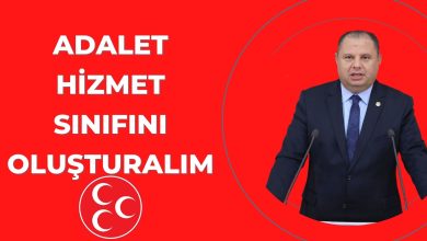 Photo of MHP’Lİ ÖZTÜRK ;Adalet Hizmet Sınıfını Oluşturalım