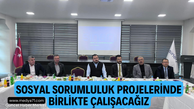 Photo of SOSYAL SORUMLULUK PROJELERİNDE BİRLİKTE ÇALIŞACAĞIZ