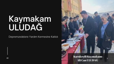 Photo of Kaymakam ULUDAĞ Asrın Felâketi İçin Düzenlenen Kermese Katıldı