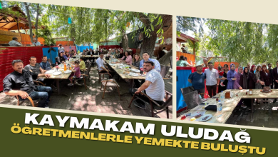 Photo of Kaymakam ULUDAĞ Karakeçili İlkokulu Öğretmenleriyle Yemekte Buluştu