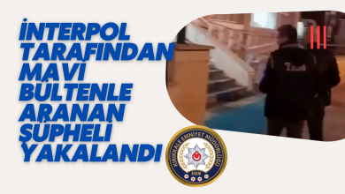 Photo of DAEŞ terör örgütüyle bağlantılı olduğu ve İNTERPOL tarafından Mavi Bültenle arandığı tespit edilen Şüpheli yakalandı