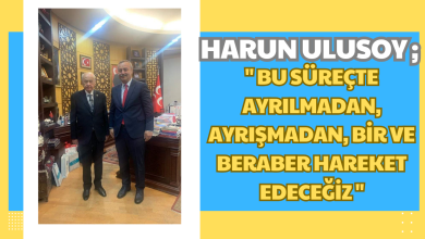 Photo of Harun ULUSOY adaylık sonrasında açıklamalarda bulundu