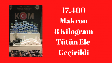 Photo of Makron Ve Tütün Ele Geçirildi