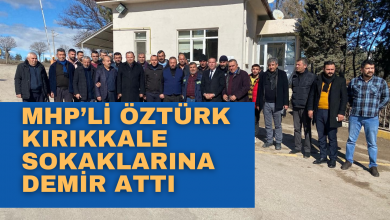 Photo of MHP’li Öztürk Kırıkkale Sokaklarına Demir Attı