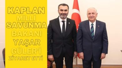 Photo of Kaplan Millî Savunma Bakanı Yaşar Güleri Ziyaret Etti