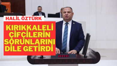 Photo of Kırıkkale Milletvekili Halil Öztürk Kırıkkaleli Çifçilerin Sorunlarını Dile Getirdi