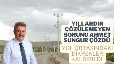 Photo of Yıllardır Çözülemeyen Sorunu Ahmet Sungur Çözdü