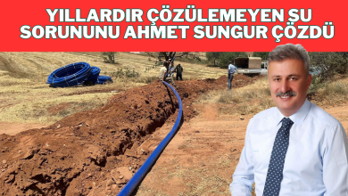Photo of Ahmet Sungurla Su Sorunu Çözülüyor