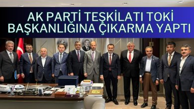Photo of Ak Parti Teşkilatı TOKİ Başkanlığına çıkarma yaptı