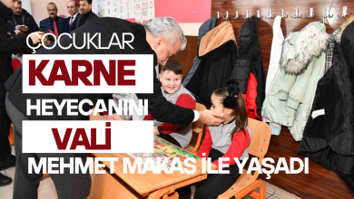 Photo of Anaokulu Öğrencileri Karne Heyecanını Vali Mehmet Makas İle Yaşadı