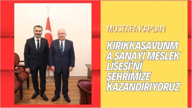 Photo of Kırıkkale’mize Savunma Sanayi Meslek Lisesi Açılıyor!