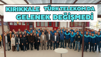 Photo of Kırıkkale Türk Telekom Müdürlüğünde Gelenek Değişmedi