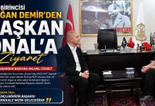 Photo of YKS Türkiye Derecesi Yapan Doğan Demir’den Başkan Ahmet Önal’a Ziyaret