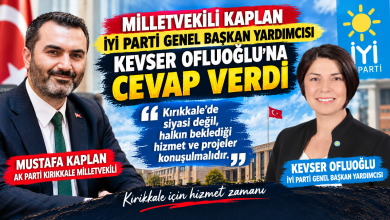 Photo of Milletvekili Kaplan İyi Parti Genel Başkan Yardımcısı Kevser Ofluoğlu na Cevap verdi